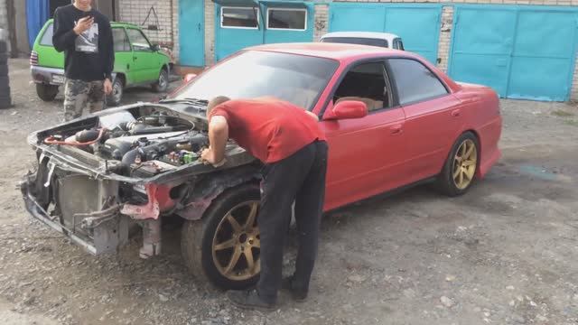 Свап турбо мотора на Toyota Mark 2 Jzx90