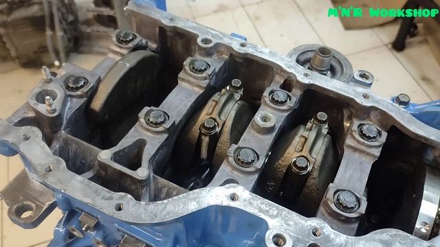 HYUNDAI TUCSON 2.0 G4NA . Ремонт двигателя