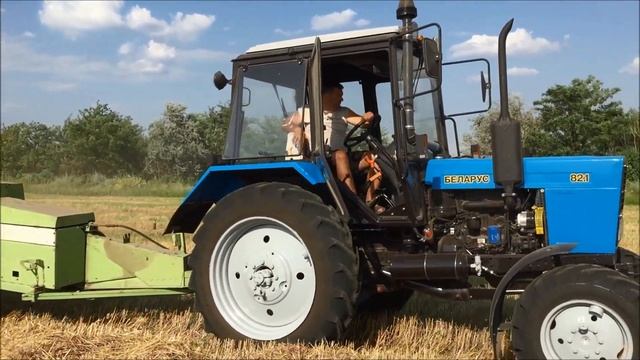 Тюкуем солому  22.07.2019  FORTSCHRITT (Фортшрит) К454