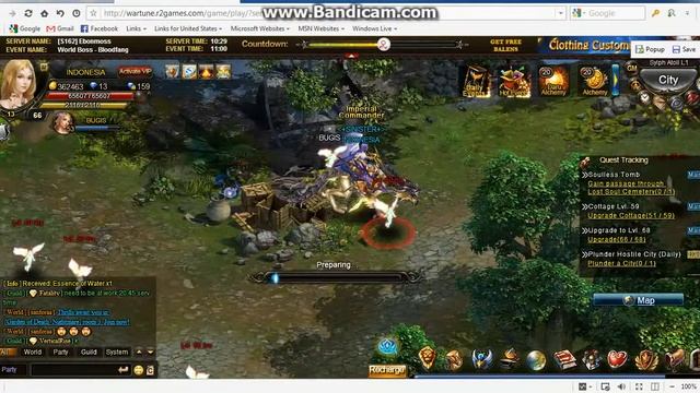 Auto Click Iris Wartune