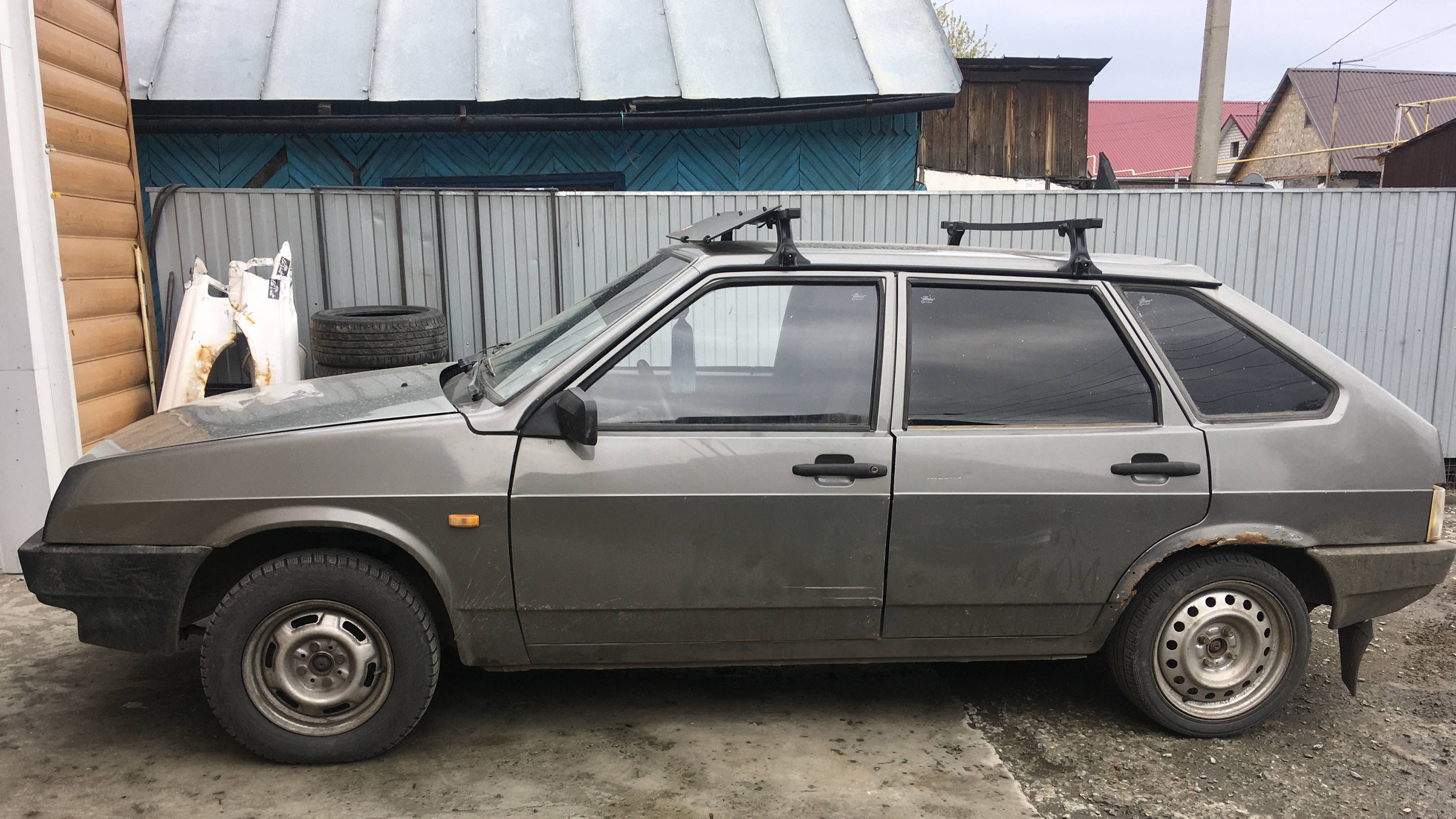 Восстановил кузов ВАЗ-2109 после ДТП | Новый стиль-бандит