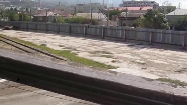 В новороссийске упал кран