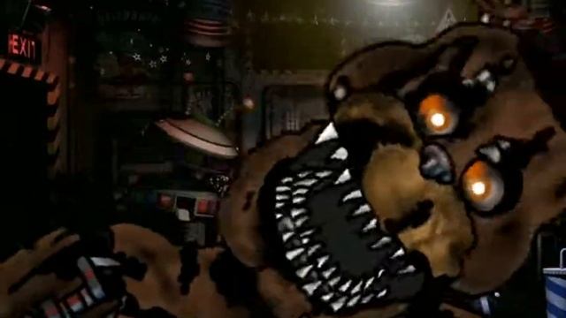 Скример кошмарного фрэдди