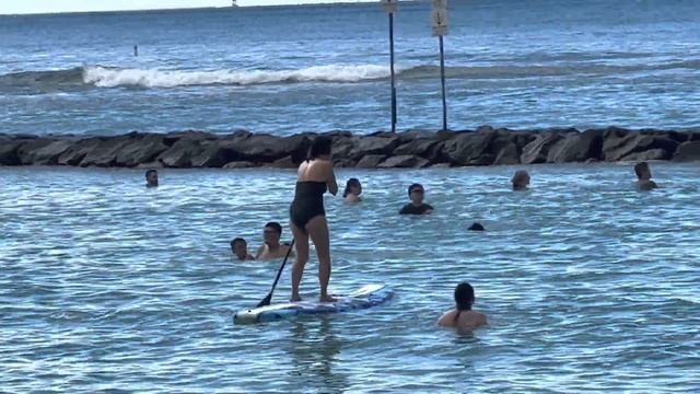 Тёплый Тихий океан Гавайи Гонолулу Вайкики
