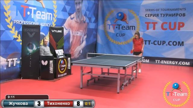Жучкова - Тихоненко . 19 декабря 2015 TT Cup