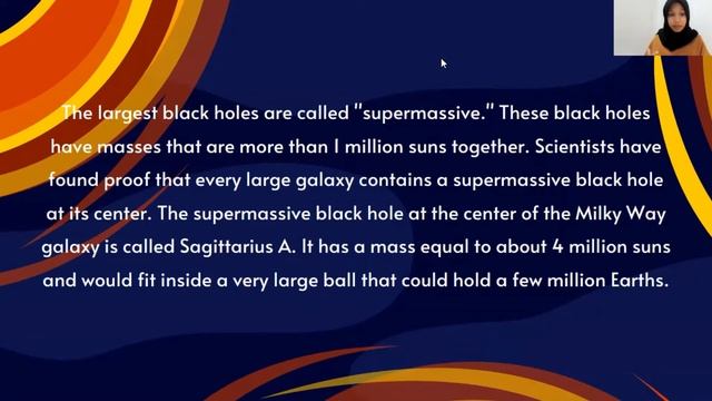 Black Hole || Tugas Explanation Text By Karyssa || Tari Setya