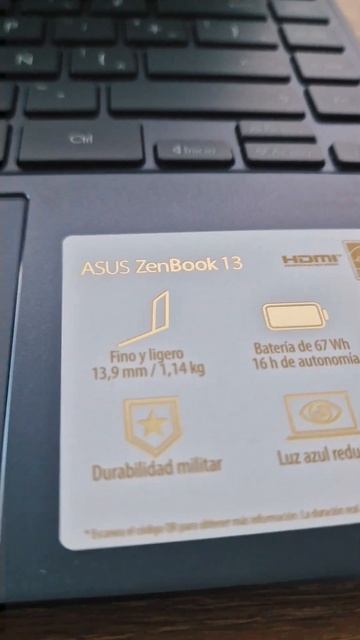 🙌Increíble Portátil Asus Zenbook 13