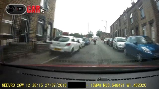 Elderly Woman Neely Hit By Car On Dash Camera