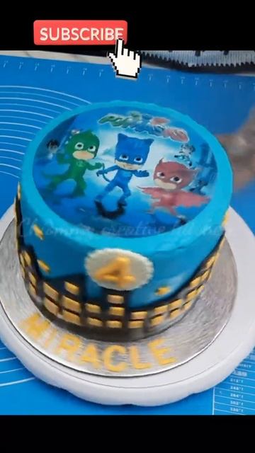 Favourite Birthday Cake Motives For Boys #shorts #youtubeshorts | Chiommy Creative Kitchen