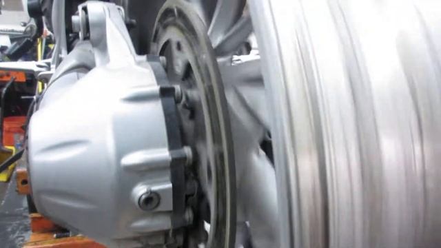 THE MOTORCYCLE GUYS SALVAGE - 2008 BMW K1200 - M29996 - REAR WHEEL SPIN TEST