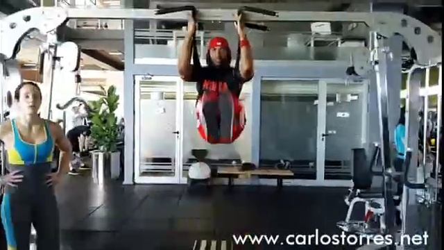 Levantamiento De Piernas Con Barra Fija