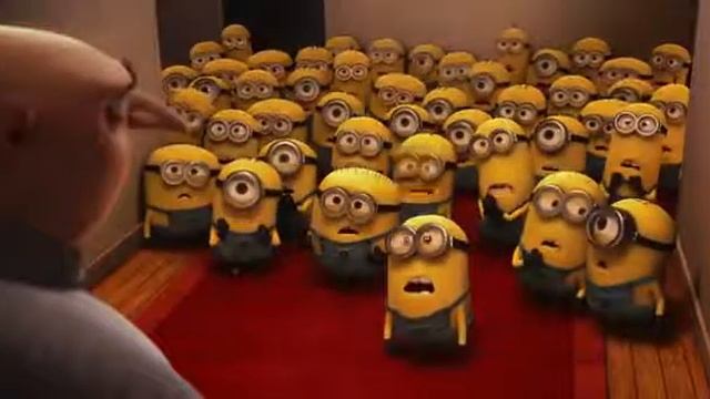 Миньоны - поцелуйчики !)