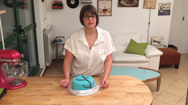 Cherry Blossom Decorated Chocolate Cake - Cheeky Crumbs