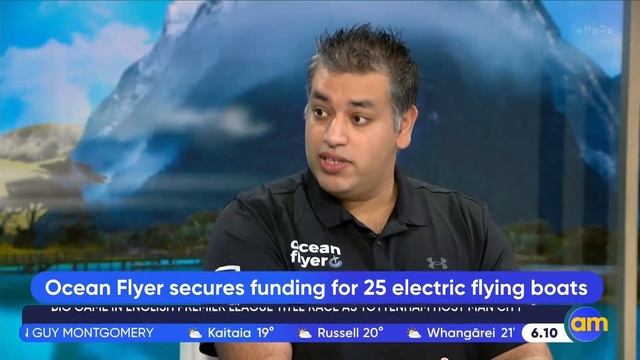 Ocean Flyer | Three Now's Interview With CEO Shah Aslam On The AM Show