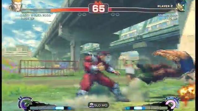 Super Street Fighter 4 - LORD VADER 2000 (Guile) Vs, ShakerBlaze (M.Bison) (360 Battles)