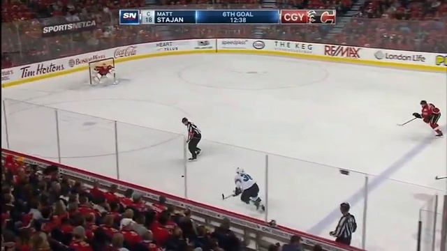 Калгари - Сан-Хосе / SJS @ CGY Mar 31, 2017
