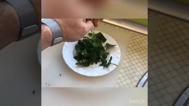 Петрушка с говядиной