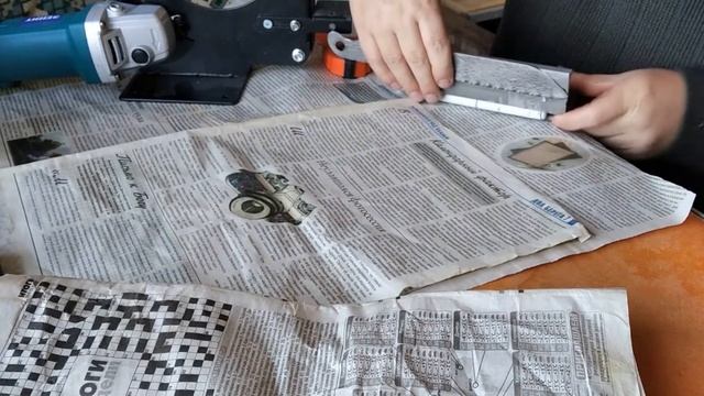 Нож из мехпилы 4 серия.