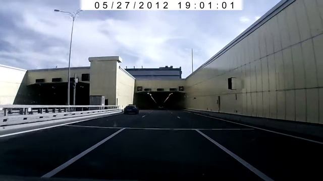 КАД тоннель на дамбе