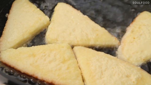 Just 3 Ingredients, Fried Bread With Korean Donut Flavor | SOULFOOD