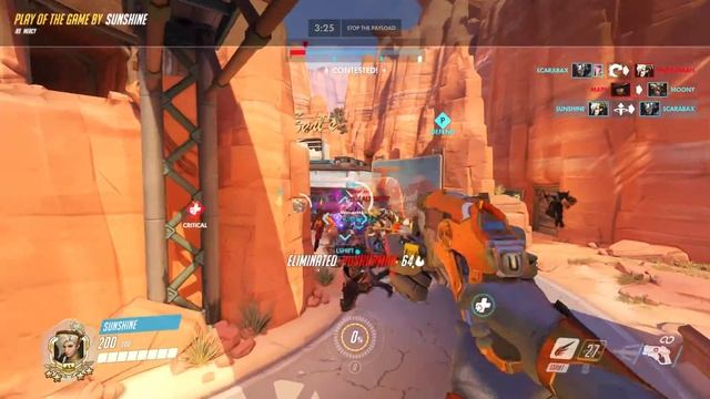 Mercy POTG In Her New OWL Skin