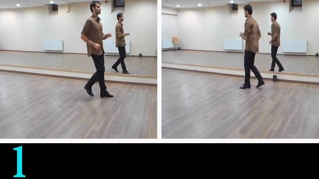 Salsa Half Left Turn | Slow Motion Salsa