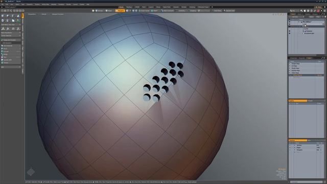 MODO | Transfer Vertex Map: Vertex Normals