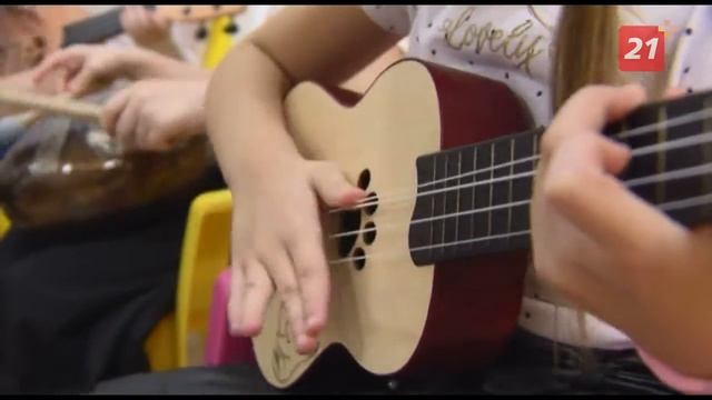 В Гаджиево работает детская студия раннего развития «Музыкальная шкатулка»