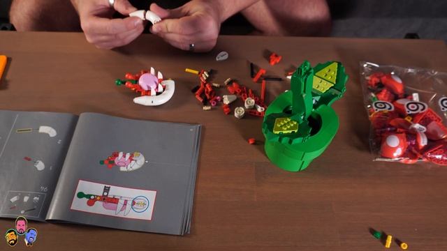 Lego Build - Lego Super Mario - Piranha Plant 71426 - Nintendo