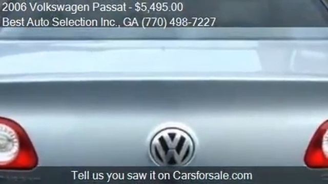 2006 Volkswagen Passat For Sale In Stone Mountain, GA 30083