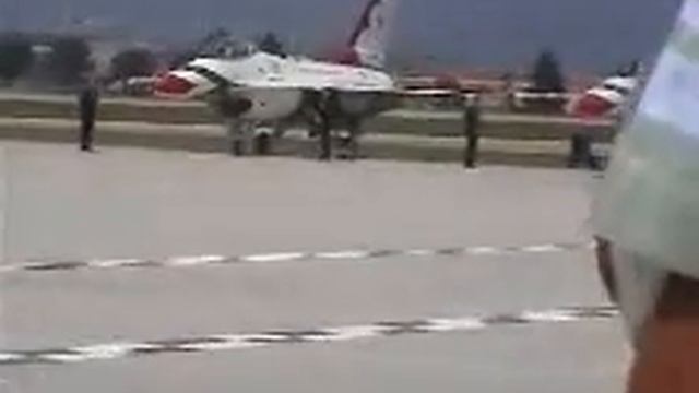 Thunderbirds in Italia 04-07-2007 parte 1