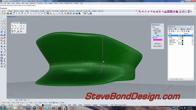 Placing Objects On Irregular Surfaces Using Rhino