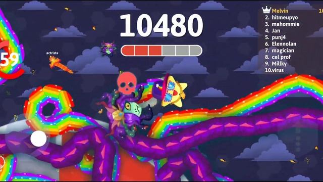 Snake.io-(Gameplay 292)-ESTRELLA ESTRELLA En Leyendas De Serpientes
