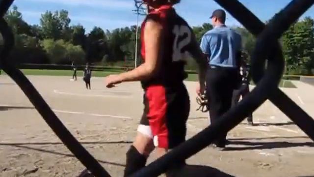 2012 Softball Tara Home Run
