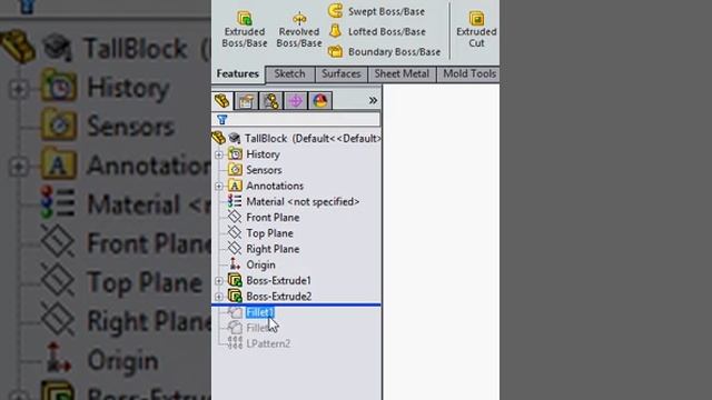Re Arranging Features