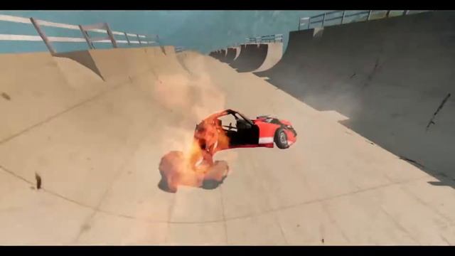 Cars Vs Descent - BeamNG.drive