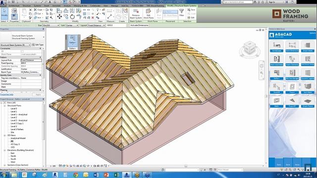 Wood Framing In Revit® Via All BIM Processes