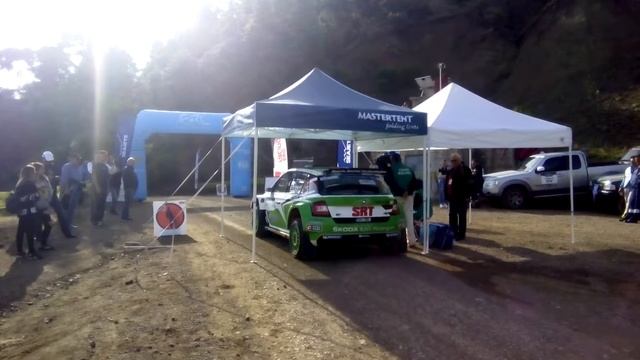 Rally Acropolis 2016 Palioxwri Ss3 Start Fabia S2000 WRC