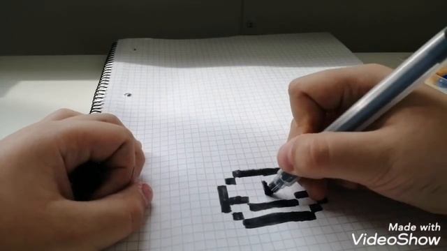 Малюю по клітинках |донат, пончик|