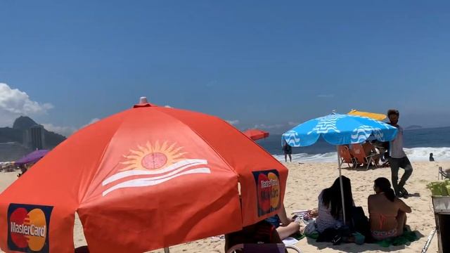 Rio-de-janeiro, пляж Рио-де-жанейро, копакабана