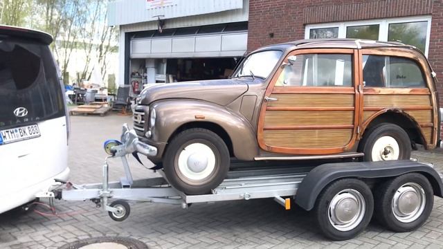 Fiat Topolino Aus Holz 🪵