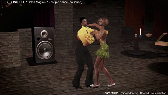 SL - Salsa Magic 5 - Couple Dance Animation For Second Life