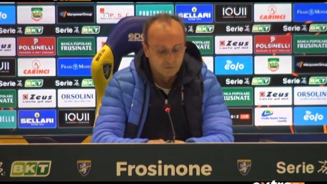 Frosinone-Crotone 2-1, Marino: 