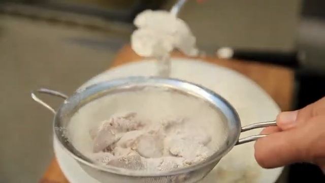 Пилешки дробчета с маринован пресен  лук. | Бон Апети