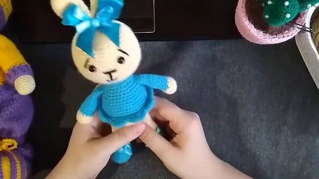 Вязаные игрушки,готовые работы март 2018