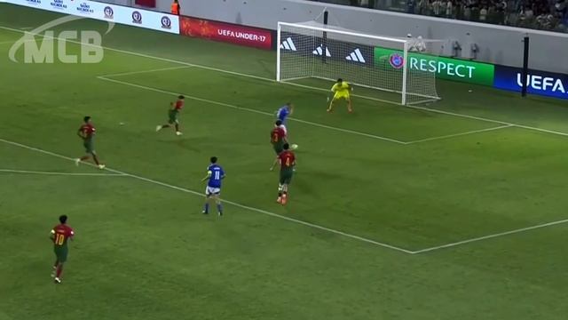 Francesco Camarda Goals Vs Portugal - FINAL Euro U17 | WHAT A GOAL! | Italy 3x0 Portugal 🏆🇮🇹