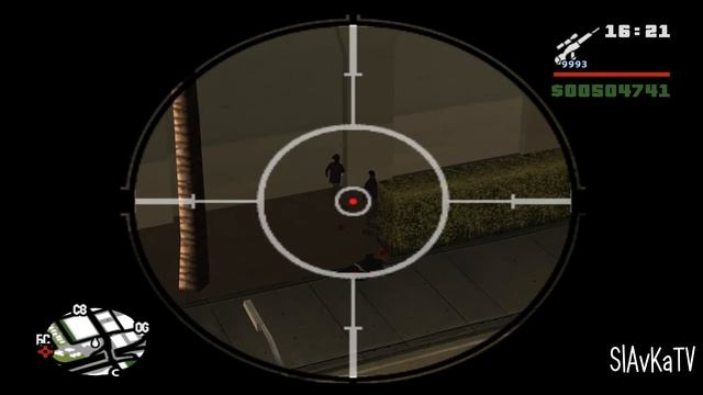 GTA SAN ANDREAS. СИ-ДЖЕЙ ВЫСЛЕЖИВАЕТ БАЛЛАСОВ