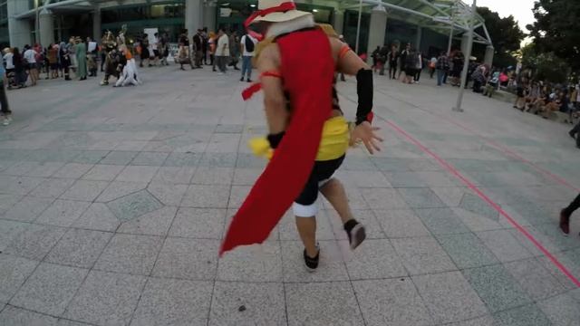 Monkey D Luffy SHUFFLE DANCE At Anime Expo 2017