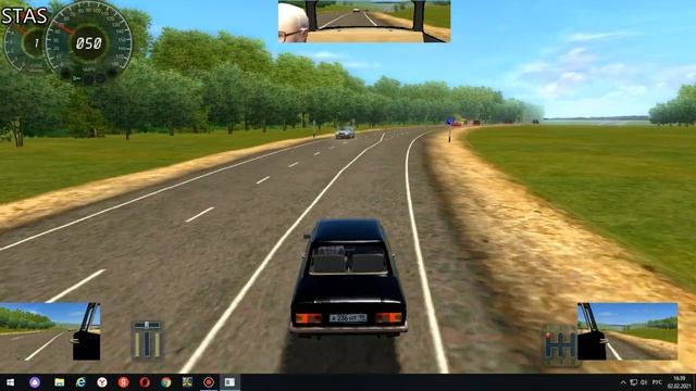 ,3D Инструктор-ЗАЗ 968м+руль