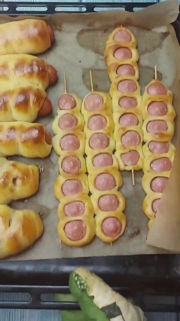 СОСИСКИ и КОТЛЕТЫ в ТЕСТЕ и на бамбуковых ПАЛОЧКАХ
